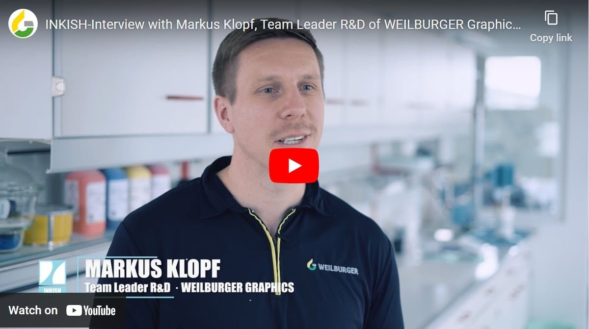 INKISH-Interview with Markus Klopf, Team Leader R&D of WEILBURGER Graphics GmbH