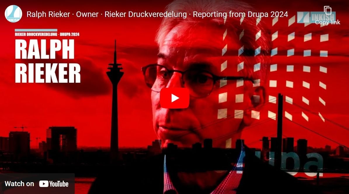 Ralph C. Rieker, CEO of Rieker Druckveredelung